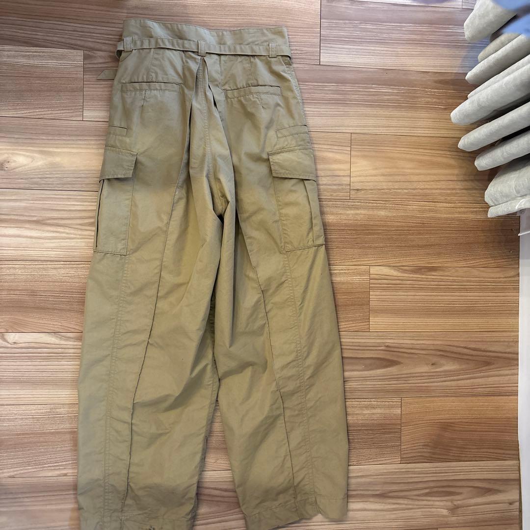 name kurogouchi ワイドパンツ ベージュ サイズ2