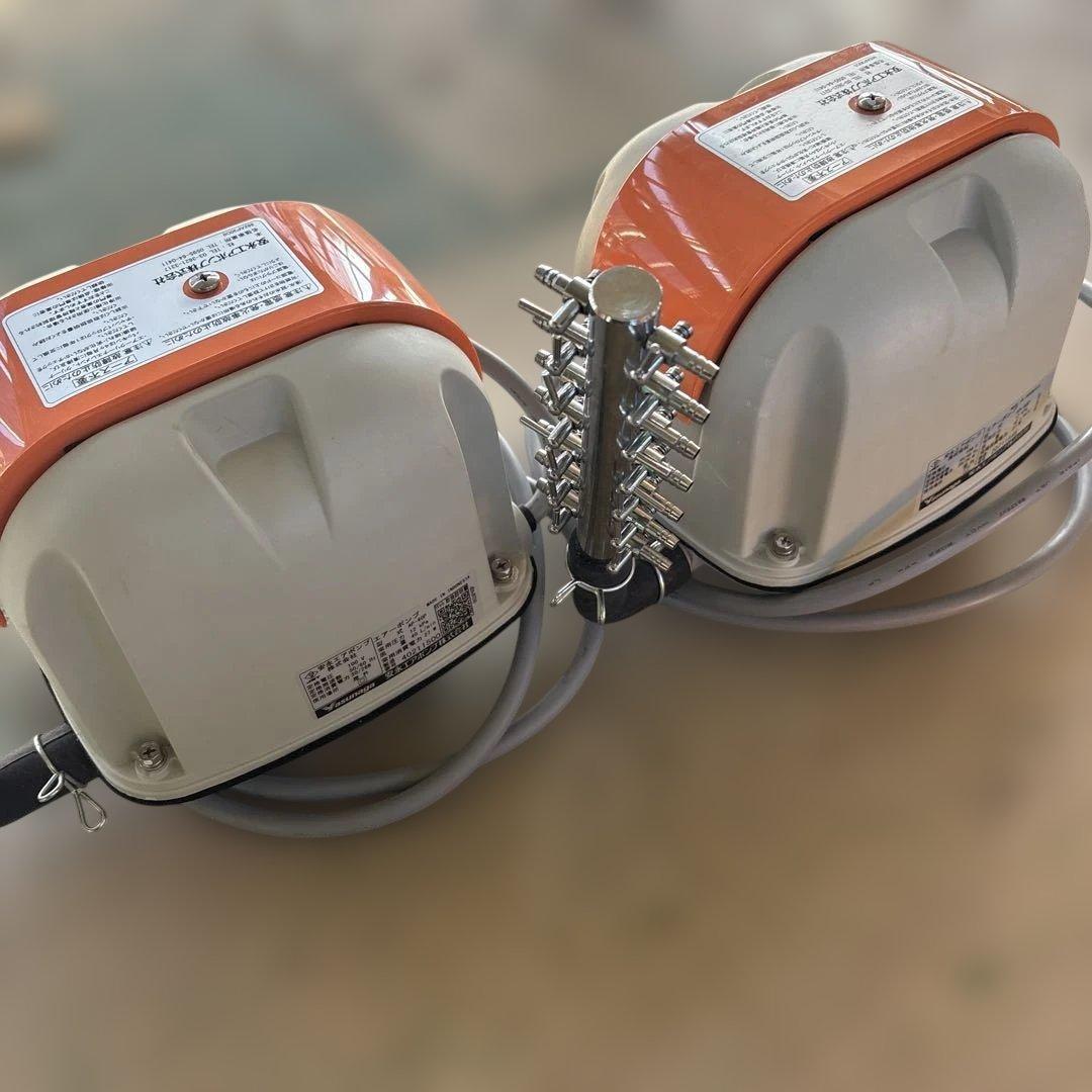 安永 エアーポンプ AP-40P ブロワー Yasunaga 2個まとめ