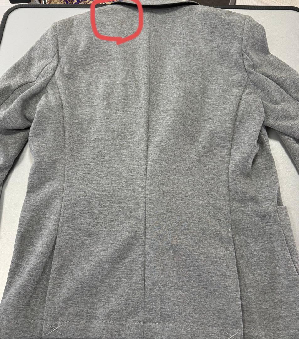 EMPORIO ARMANI テーラードジャケット スエット素材