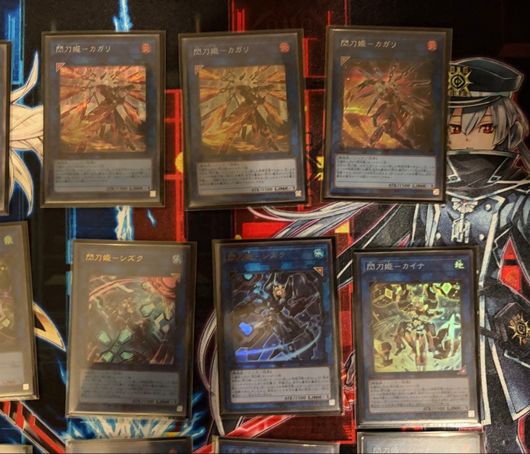 閃刀姫デッキ スリーブ プレマ セット