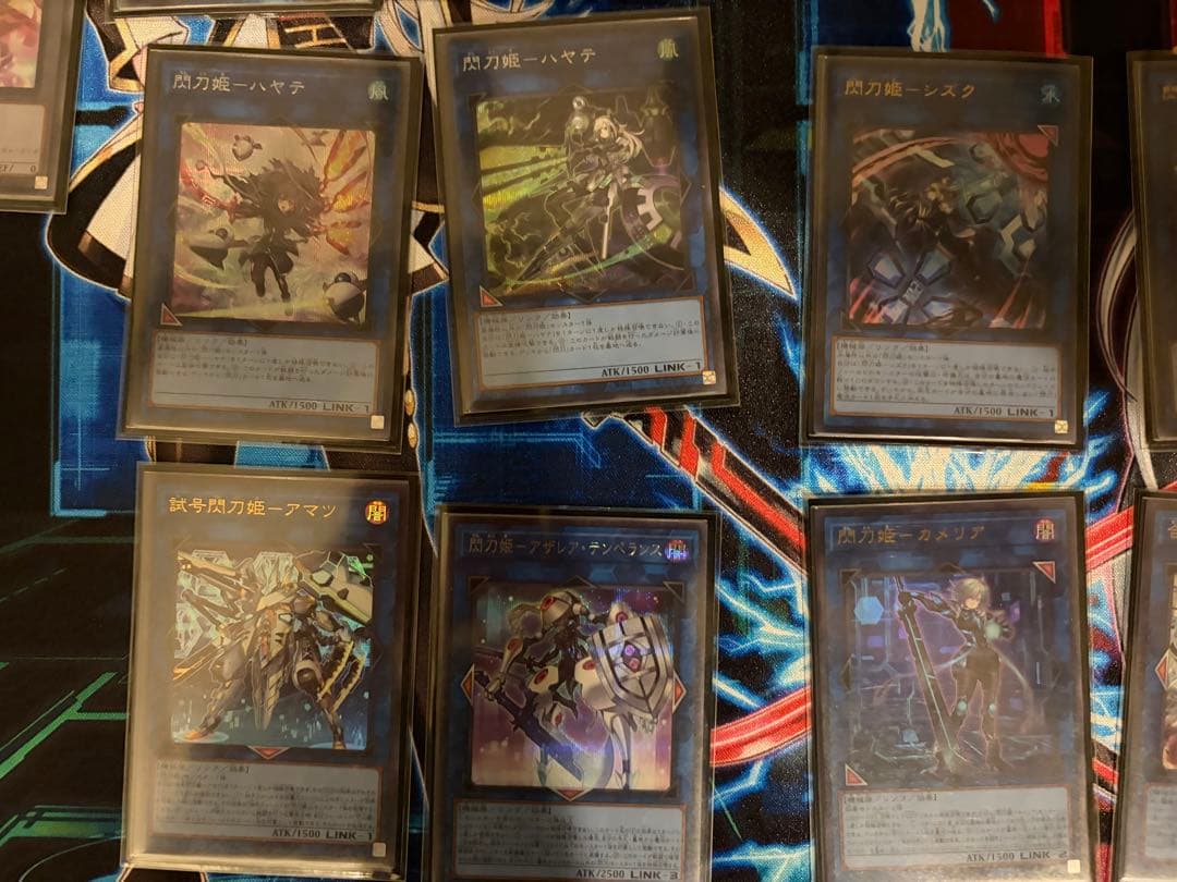 閃刀姫デッキ スリーブ プレマ セット