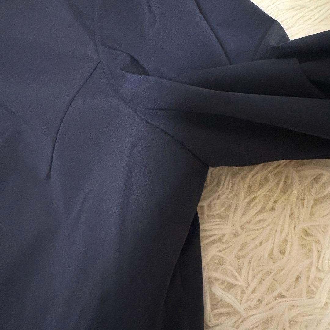 【美品】バックリボン　エムズグレイシー　ワンピース　パール　ティアード　22年