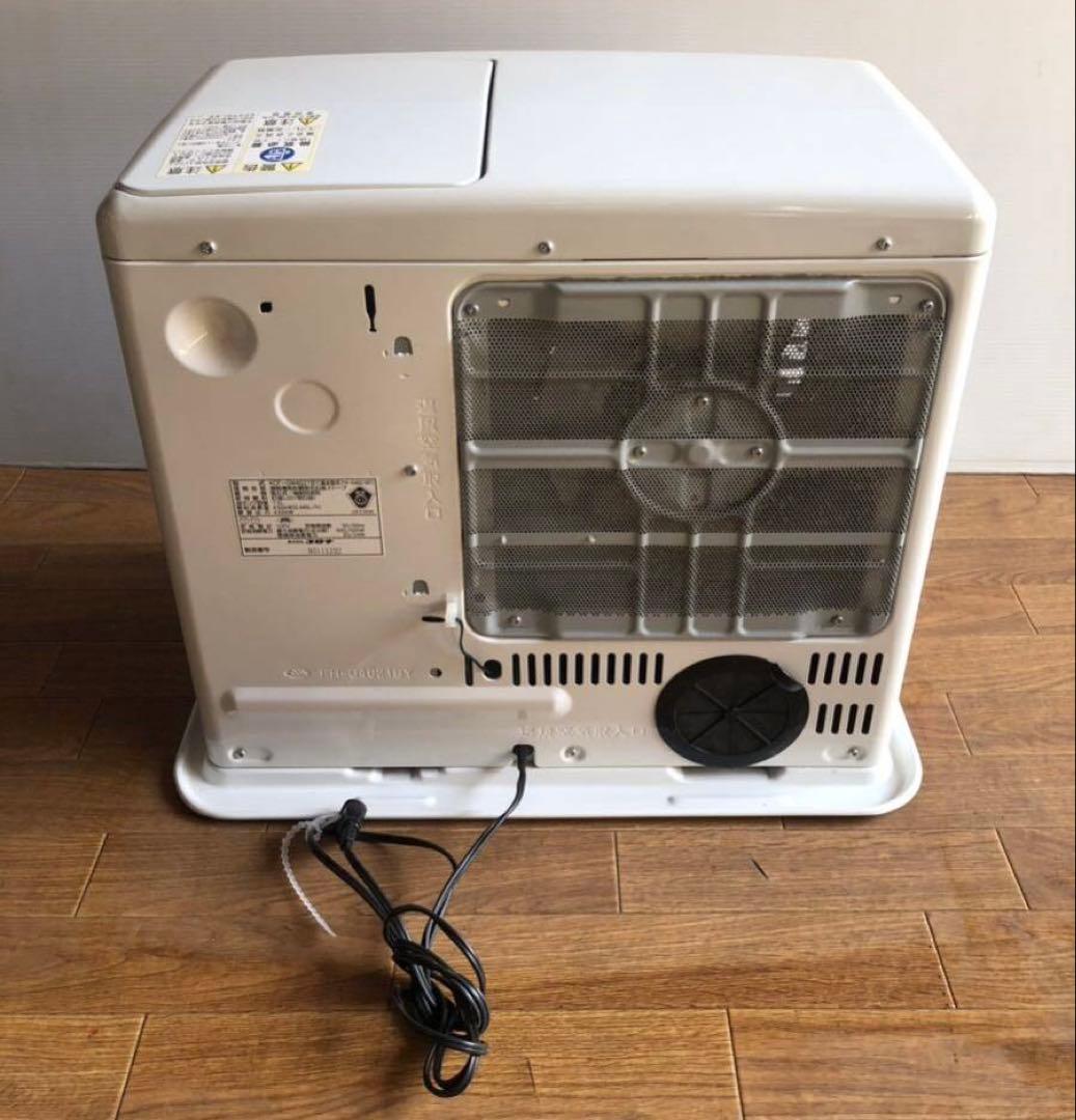 ほぼ未使用！コロナ 12畳用 石油ファンヒーター パールホワイト