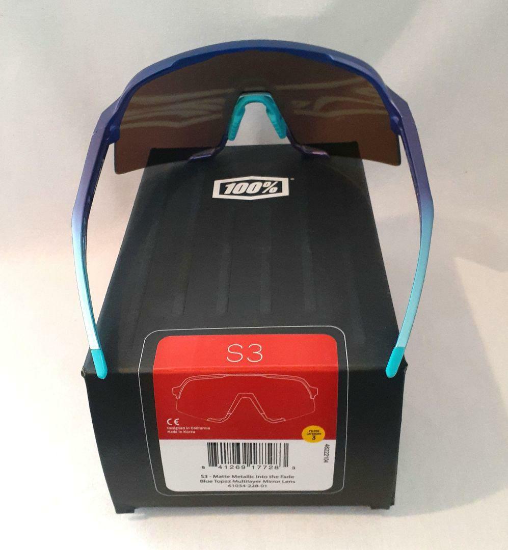 100% S3 ブルートパーズ ワンハンドレッド サングラス