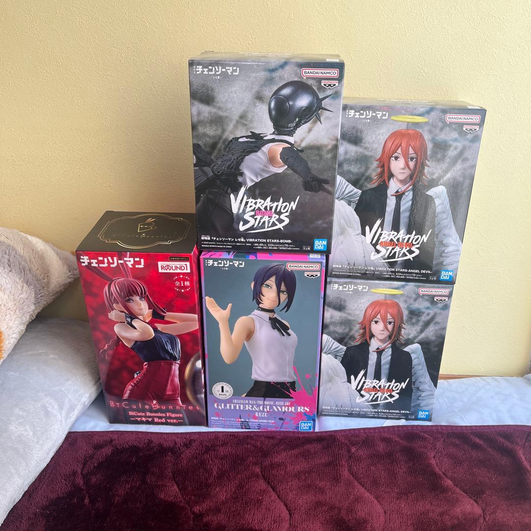 【レゼ、ボムあり】チェンソーマン　フィギュアセット