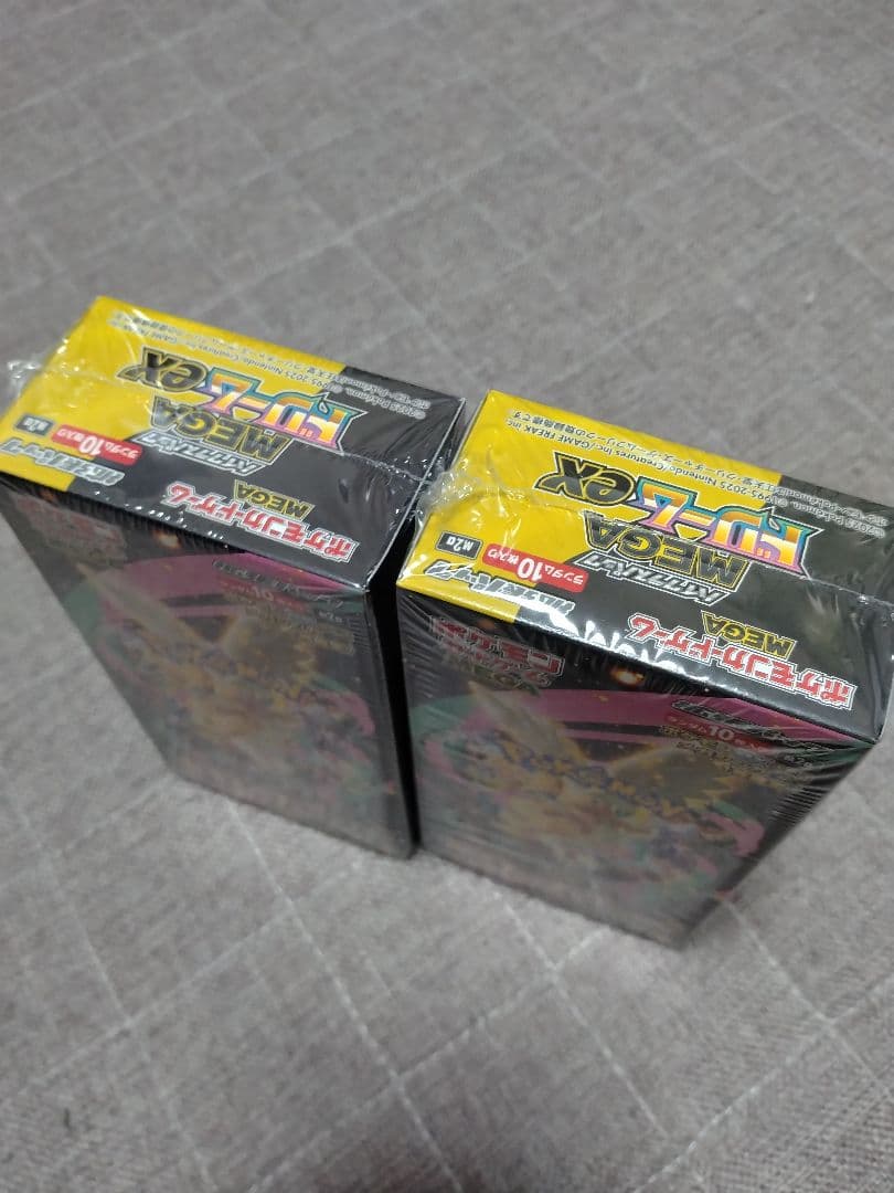 ポケモンカードゲーム MEGAドリームex 　２箱セット　　シュリンク付き