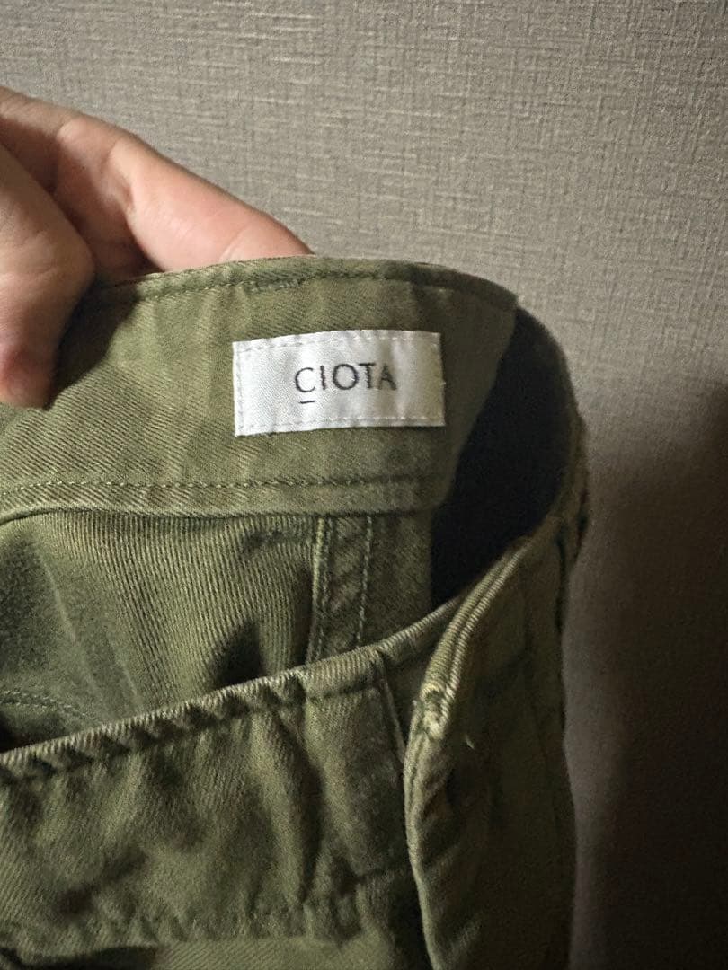 T*B様 CIOTA スビンコットン バックサテン ベイカーパンツ　PTLM-1