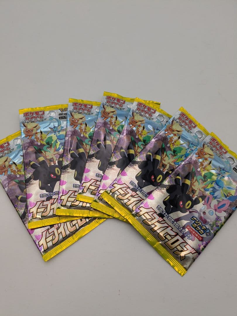 イーブイヒーローズ　ポケモンカード　7パック