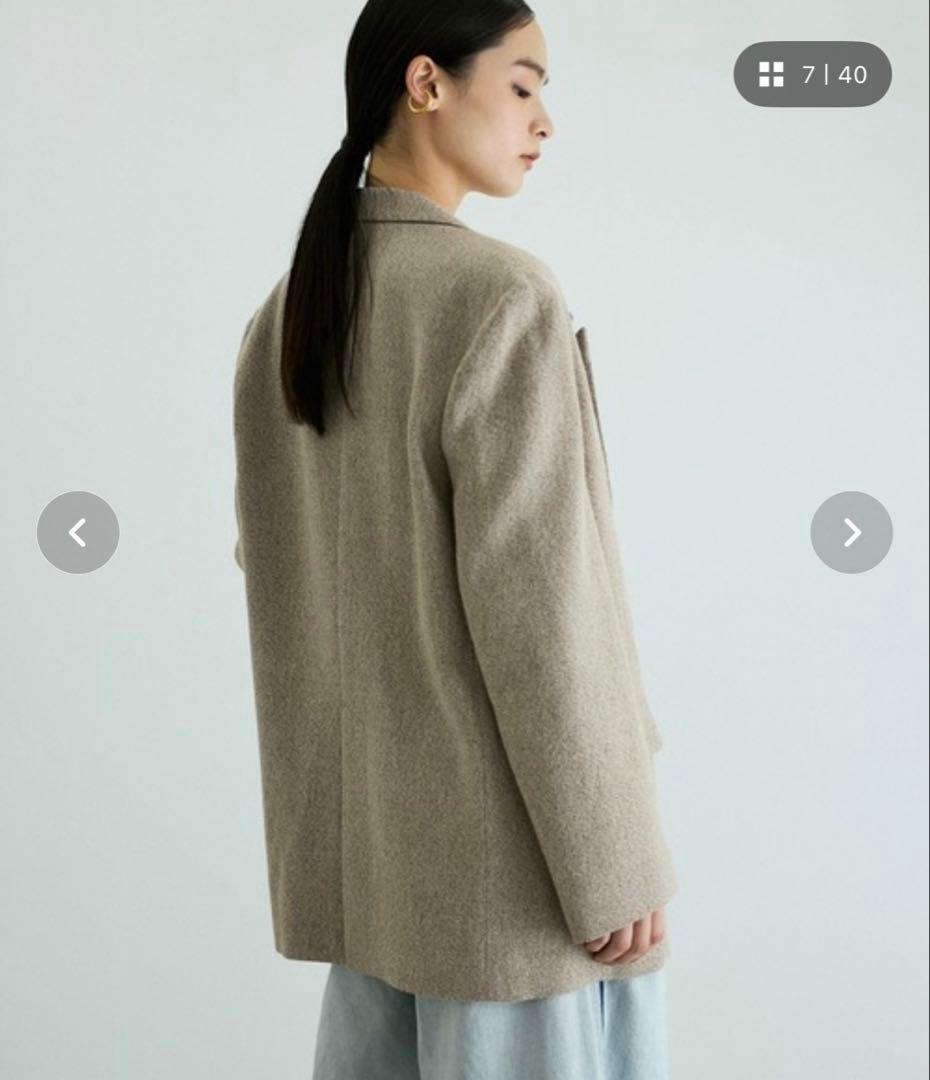 美品！アダムエロペ　テーラードジャケット