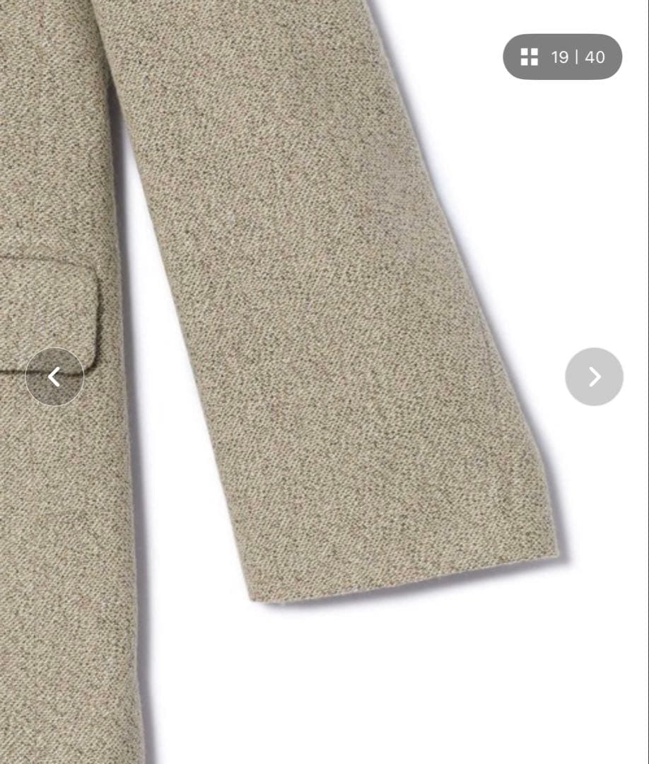 美品！アダムエロペ　テーラードジャケット