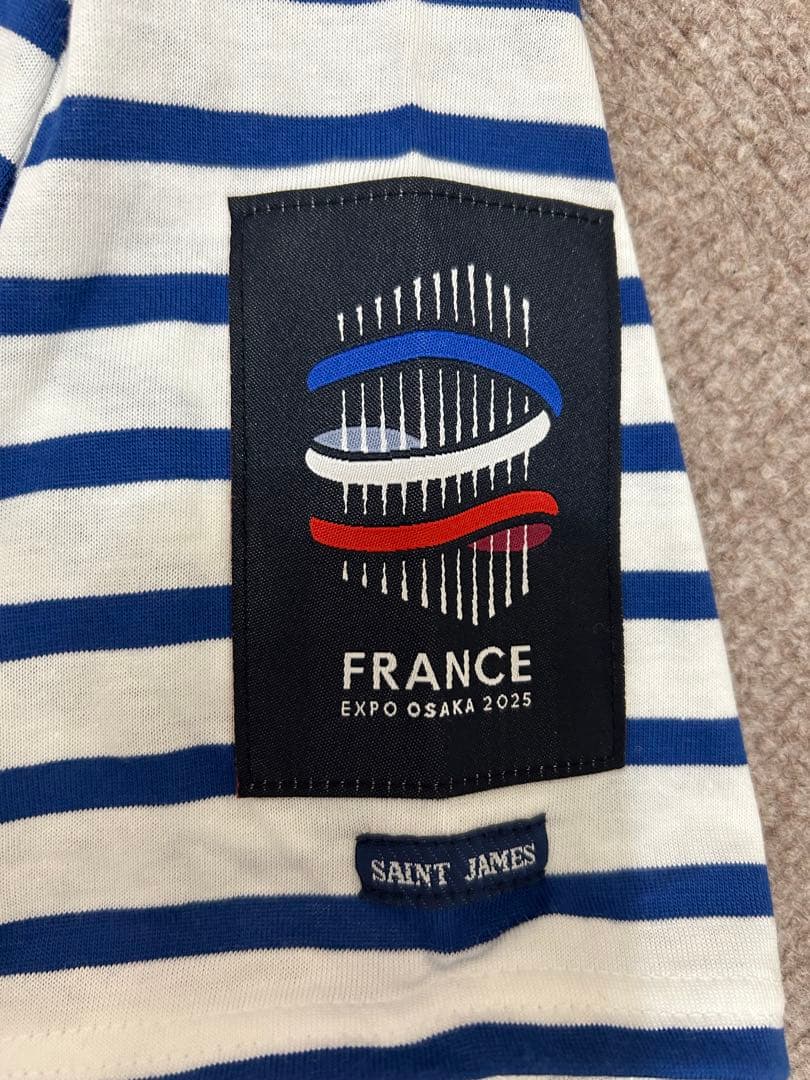 大阪万博限定　フランス館　セントジェームズ　Tシャツ　ボーダー
