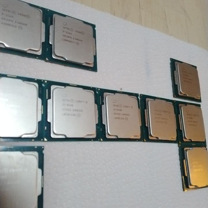 Intel Core i5 8500×6枚他 合計13枚セット