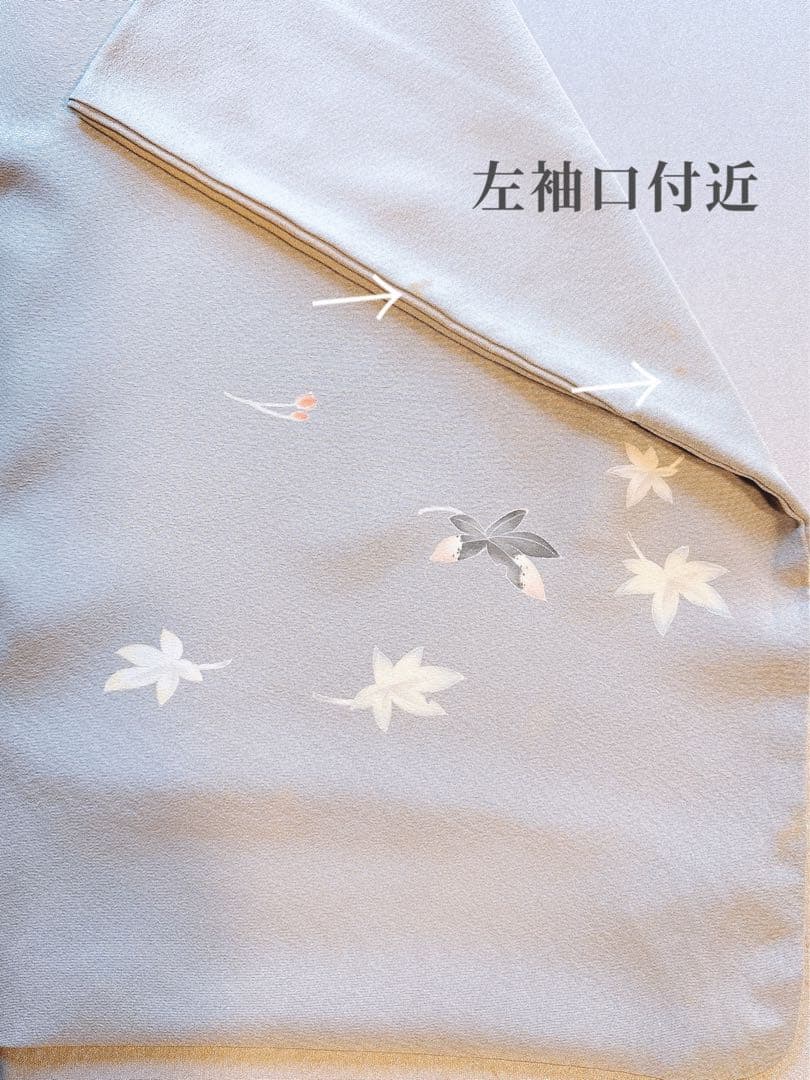 難有　正絹　訪問着　フルセット　裄66 67 L M 卒業式　入学式　袋帯