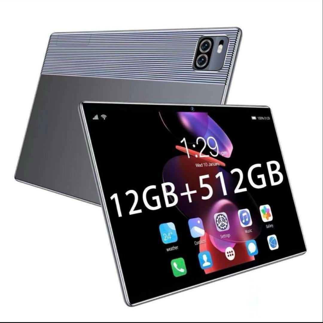 Android12 タブレット 10インチ 12GB RAM+512GB ROM