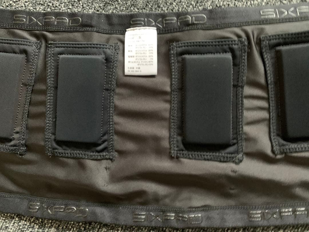 SIXPADパワースーツ SIXPAD CLUB対応コアベルトSサイズ単体