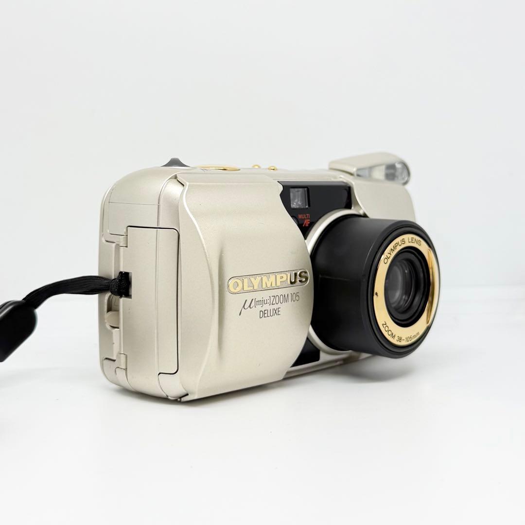 【完動品】OLYMPUS μ ZOOM 105 DELUXE フィルムカメラ