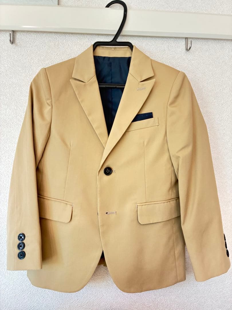 petit main 120 男の子スーツ4点セット