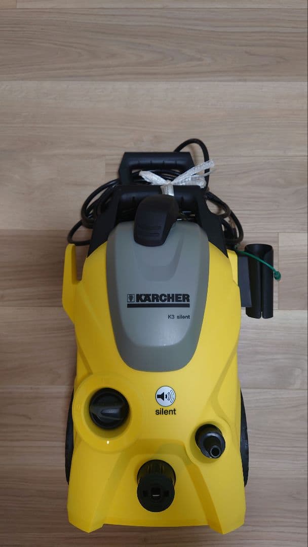 【収納BOX付】ケルヒャー K3 サイレント　ベランダ　高圧洗浄機　延長ホース付