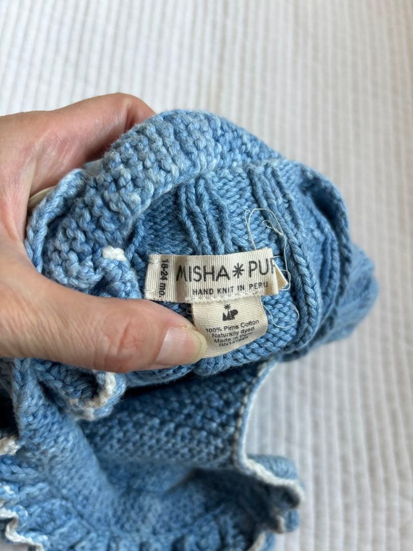 Misha&Puff ニットロンパース 18-24m