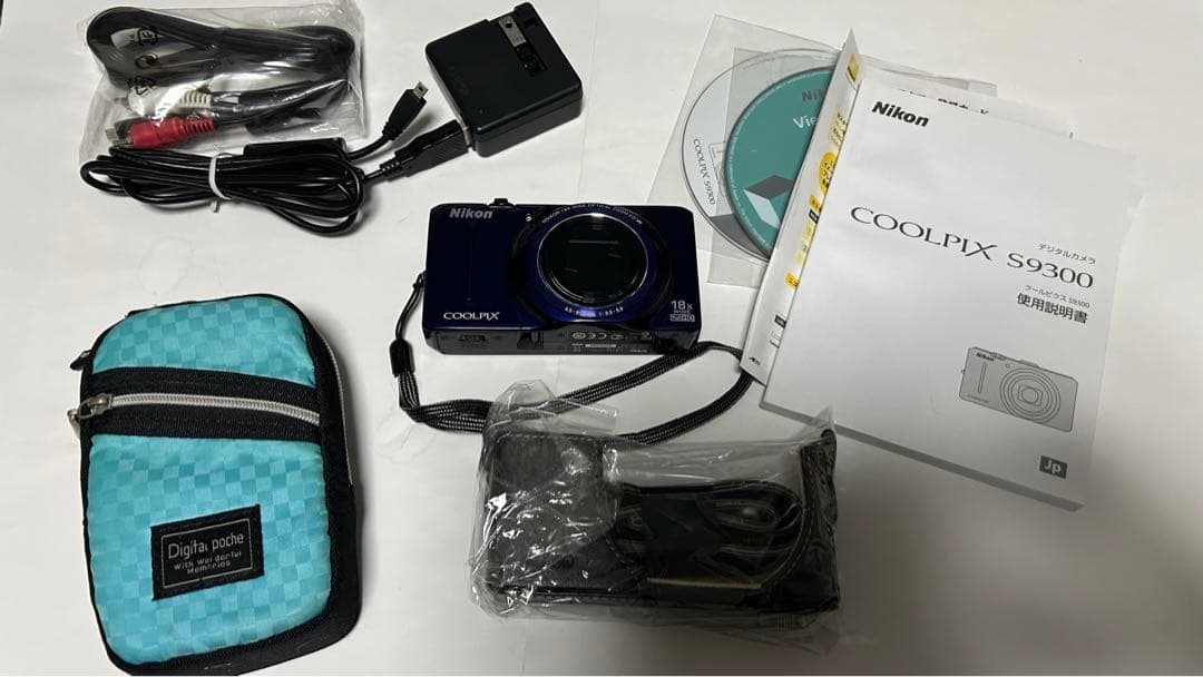 Nikon COOLPIX S9300 ネイビーブルー デジカメ