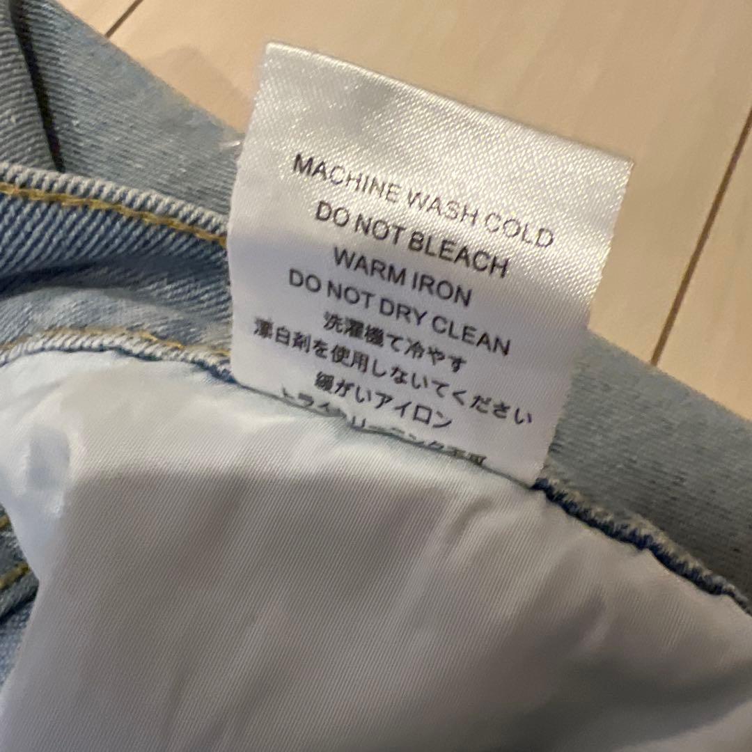 YARDSALE ライトブルーデニム