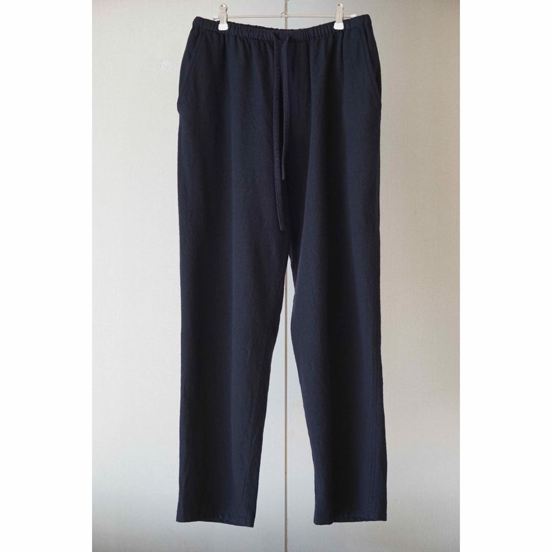 21AW COMOLI 強縮ウール ドローストリングパンツ