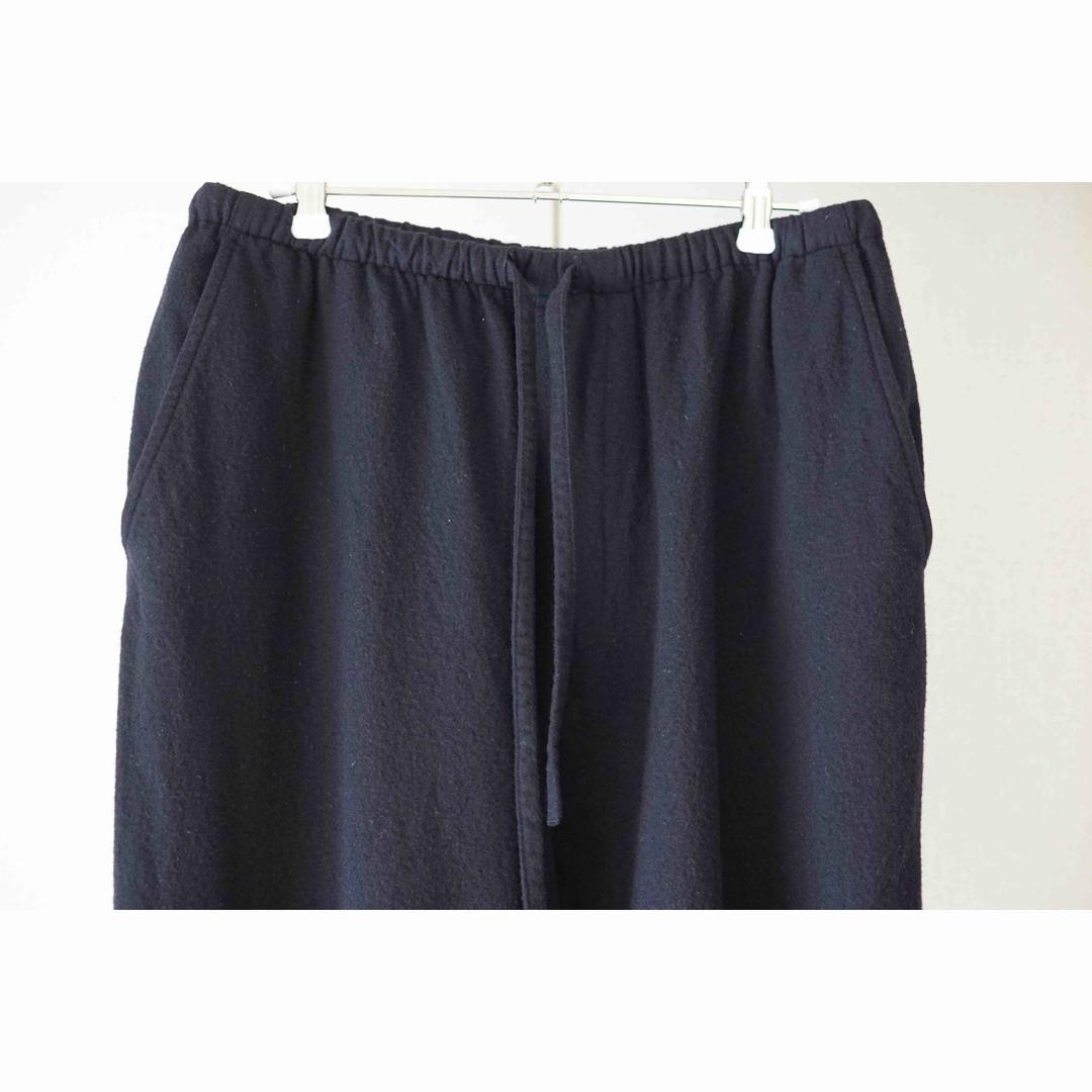 21AW COMOLI 強縮ウール ドローストリングパンツ