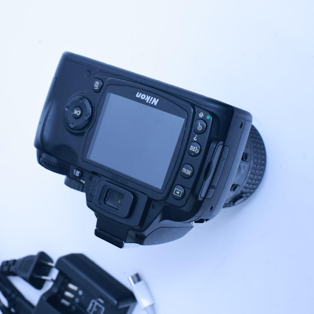 スマホ転送可 Nikon D60 デジタル一眼レフ カメラ 望遠レンズ付