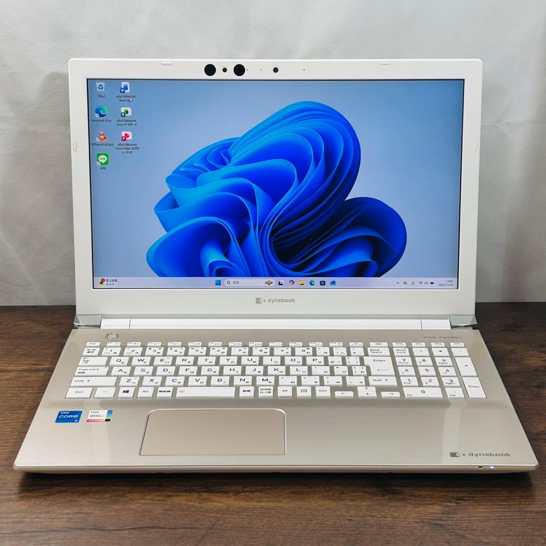 東芝Dynabook ノートパソコン 第11世代動作品 メモリ20GB オフィス