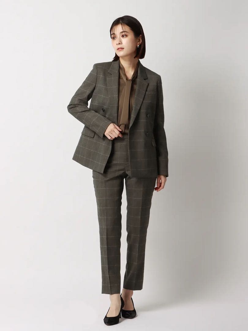【1/11限定価格】【スーツスクエア】 ダブルジャケット+パンツセットアップ