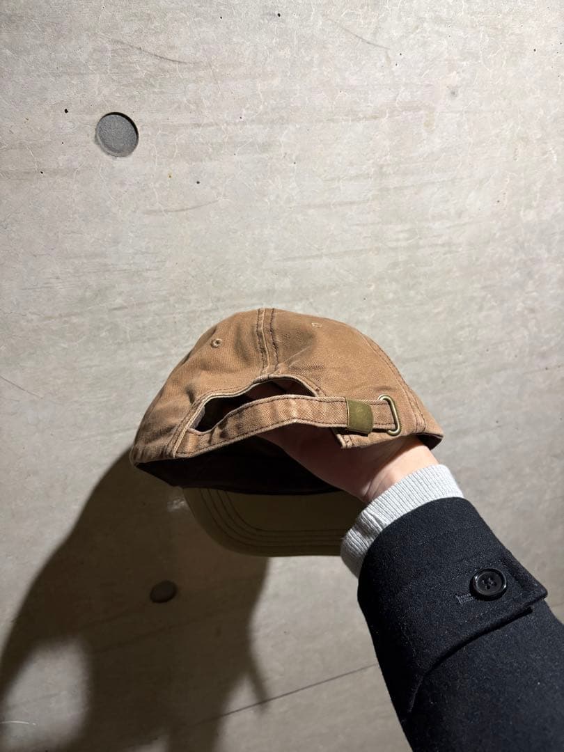 90's old gap ブラウン cap オールドギャップ　刺繍 デッド