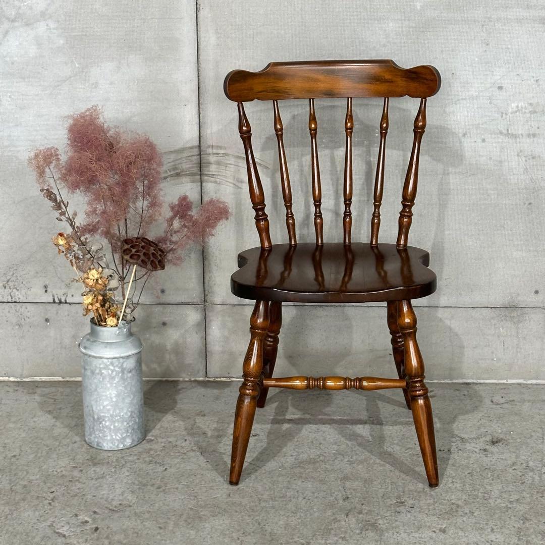 ✿昭和レトロ✿60s〜70s 飛騨産業 キツツキマーク ダイニングチェア