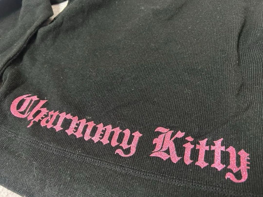 チャーミーキティ ロングTシャツ レア y2k グランジ 平成ギャル 姫ギャル