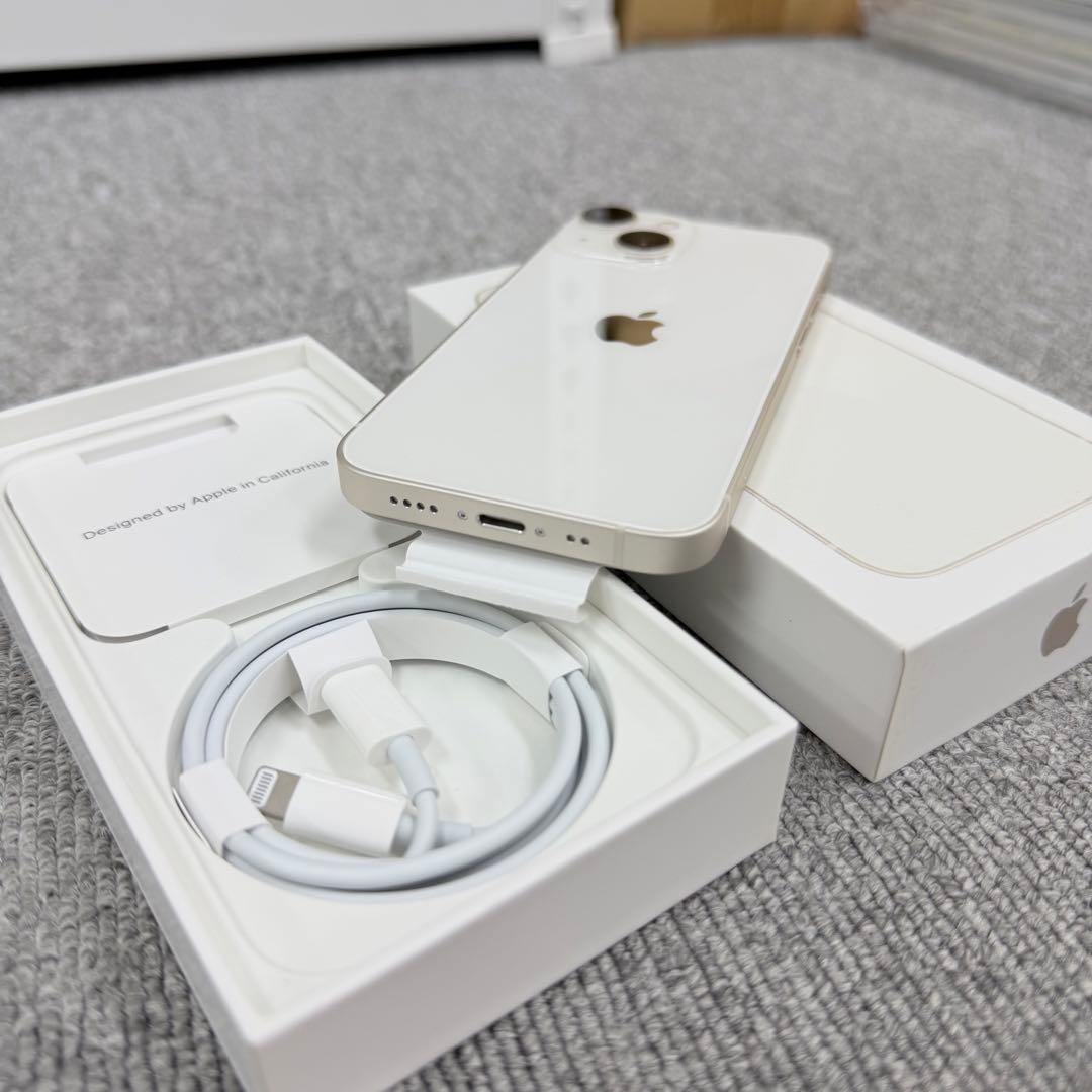 【新品未使用】iPhone 13 mini 512Gスターライト国内SIMフリー