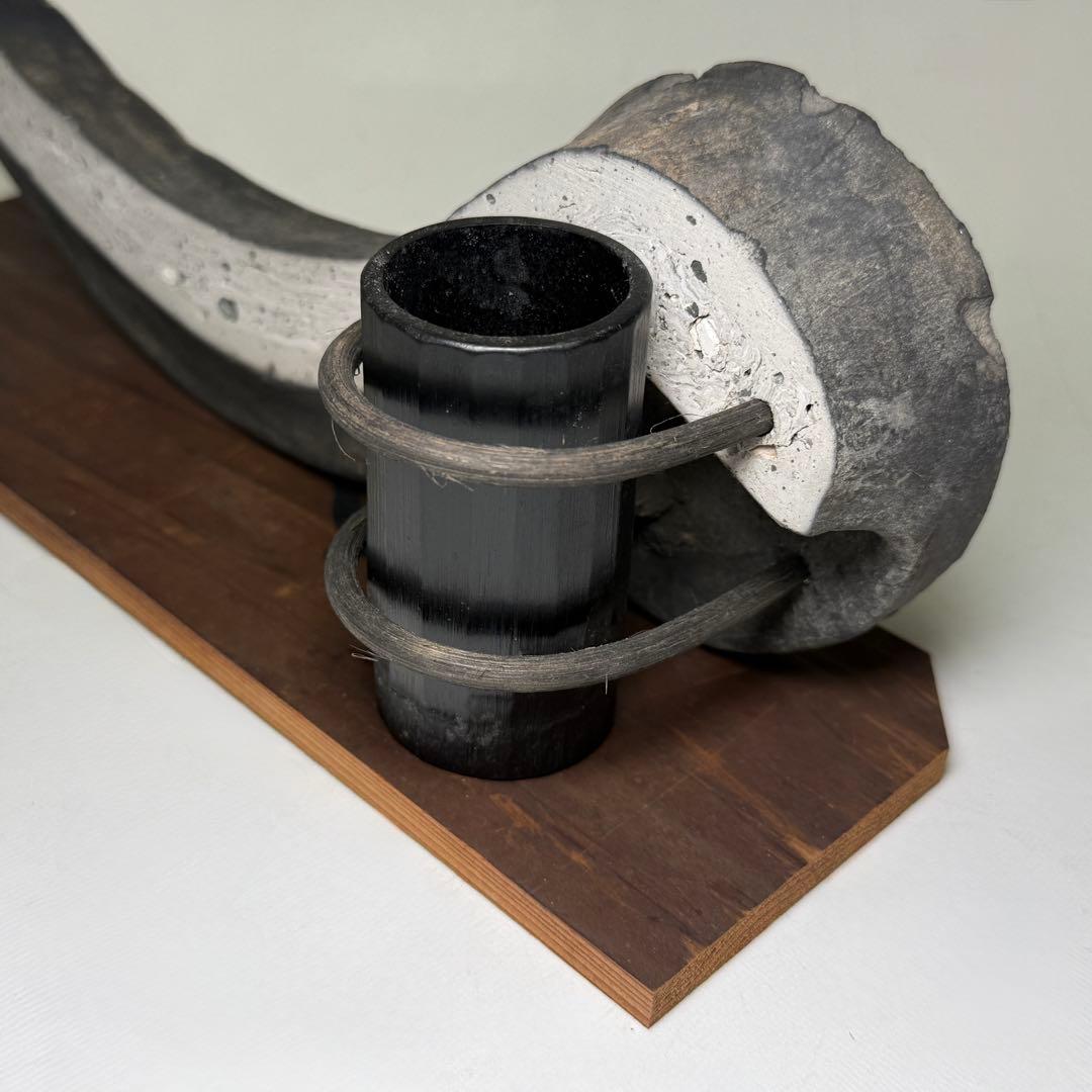 時代 萬松院平成大修理 古瓦 古天井板 指物師 豊雄斎 共布 花器 煎茶道具