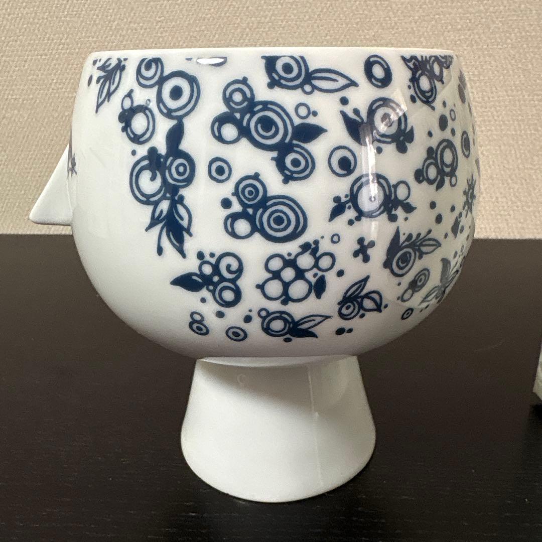 【新品】ビヨンヴィンブラッド　Jiliane　ブルー　フラワーポット　箱付き