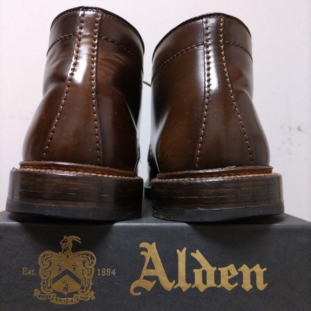 kazu　美品 オールデン　シガーコードバン　13132 7.5D