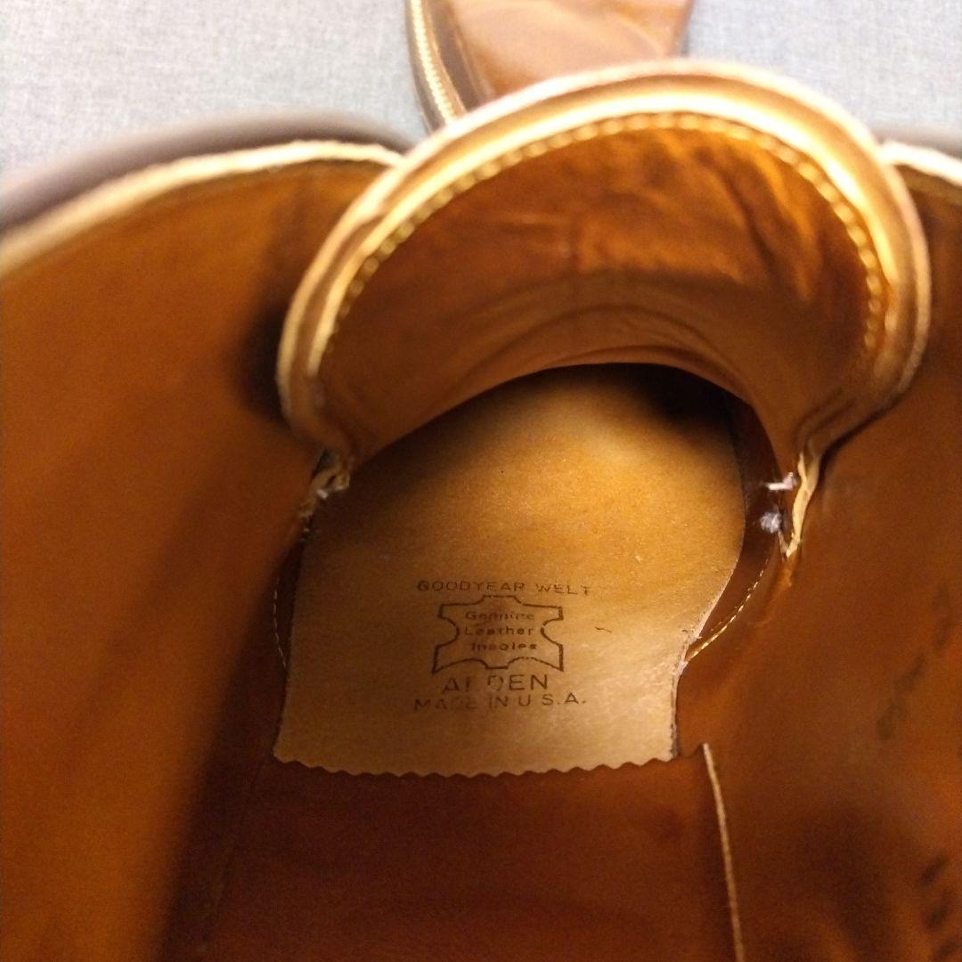 kazu　美品 オールデン　シガーコードバン　13132 7.5D