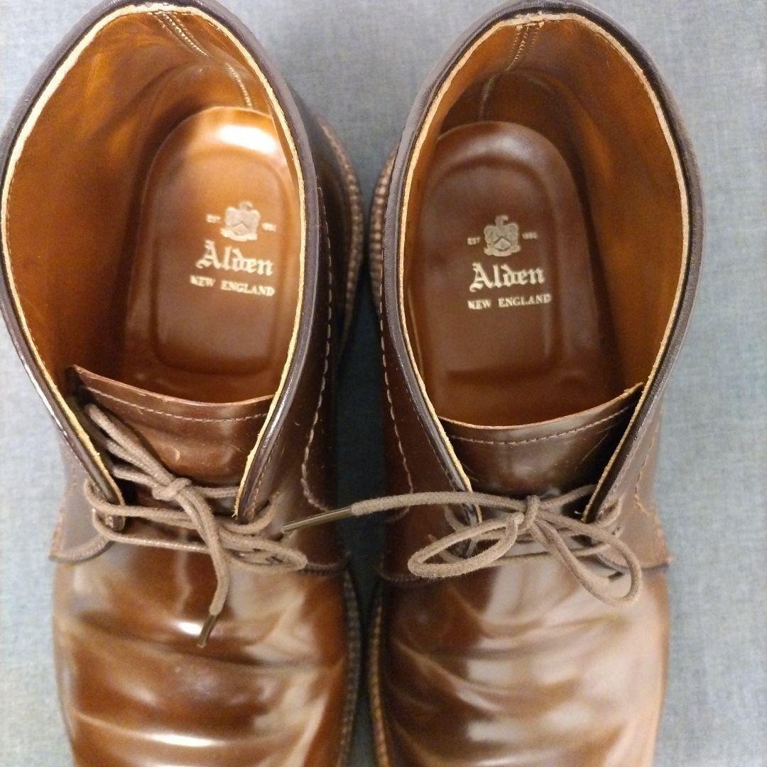 kazu　美品 オールデン　シガーコードバン　13132 7.5D