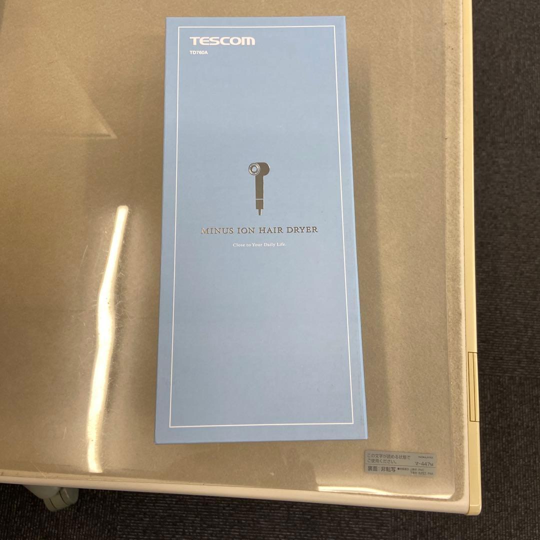 TESCOM マイナスイオンヘアドライヤー TD760A 1200W ホワイト