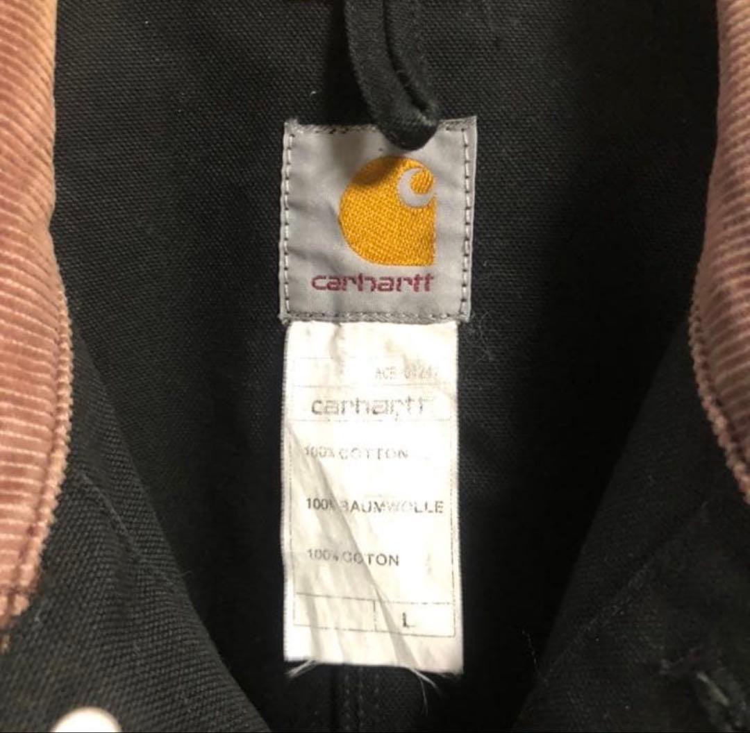 Carhartt ブラック カバーオール Lサイズ