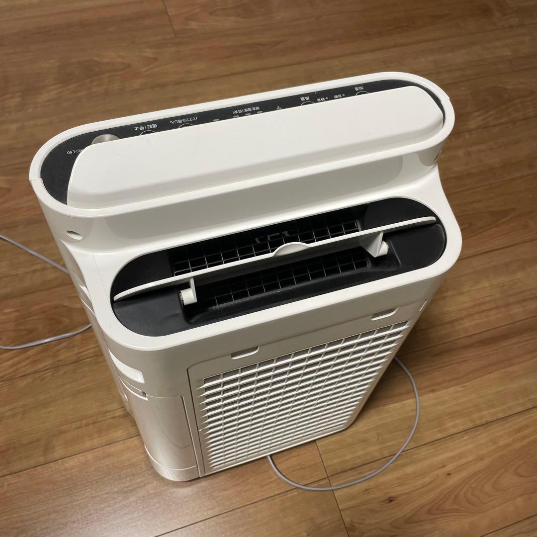 SHARP 加湿空気清浄機 KC-L50-W 2021年製 プラズマクラスター