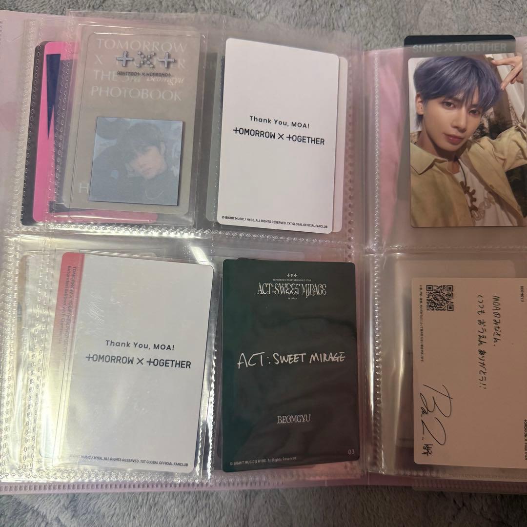 TXT ボムギュ　トレカ　ヨントン　ラキドロ