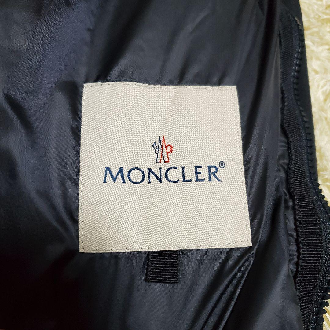 美品✨MONCLER　ロングジャケット　ダブルファスナー　チェーン　みんみん様
