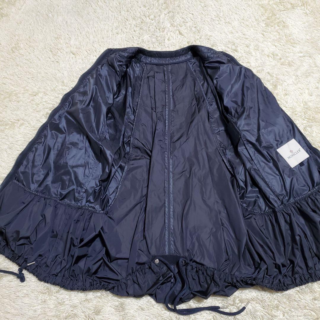 美品✨MONCLER　ロングジャケット　ダブルファスナー　チェーン　みんみん様