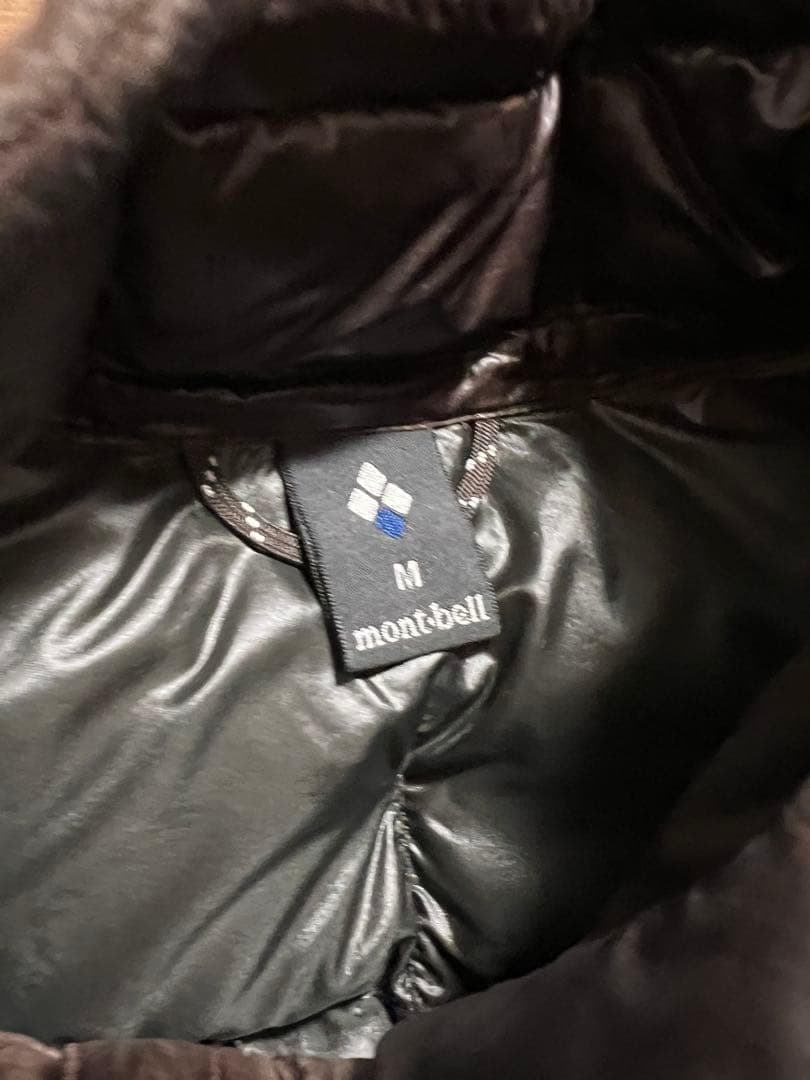 mont-bell ブラウン ダウンベスト