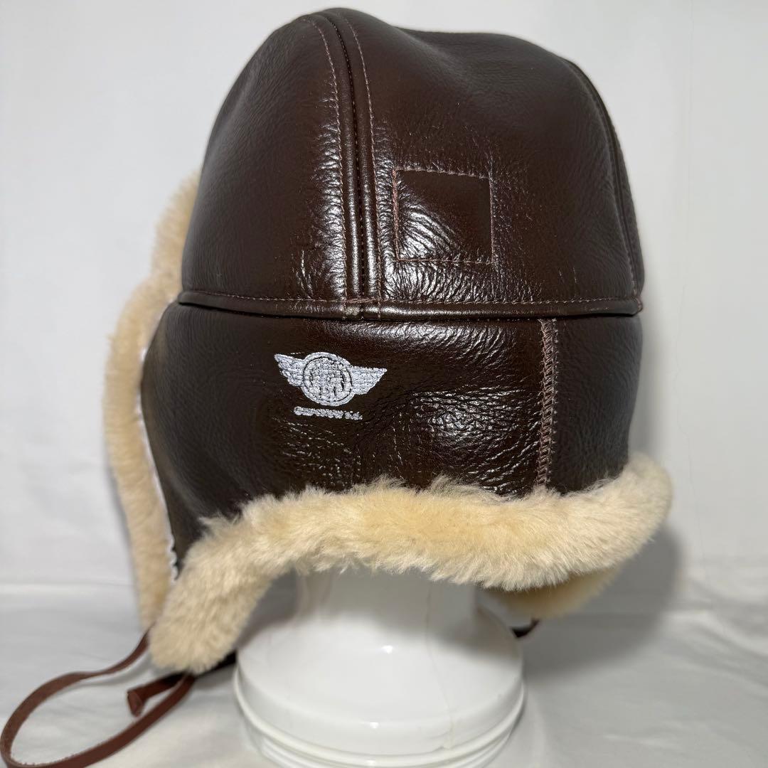 グラッドハンド オールドクロウ ムートンキャップ B-3 防寒