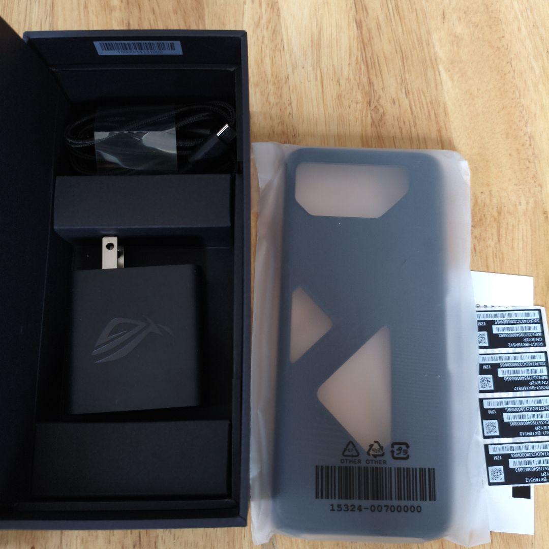 スマートフォン本体 ROGPhone7 16G512GB AeroActive Cooler 6