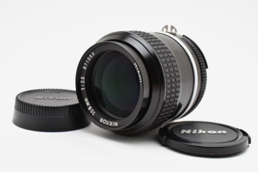 ★極上品★ Nikon Ai NIKKOR 105mm F2.5 単焦点レンズ