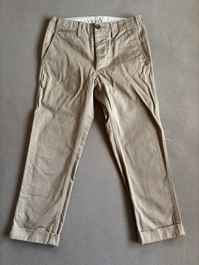 visvim ハイウォーターチノ　ベージュ